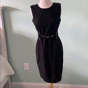 Black Calvin Klein dress